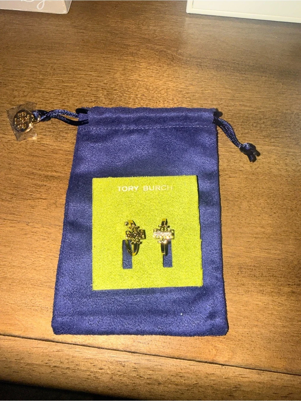 Tory Burch Gold Britton Earrings
